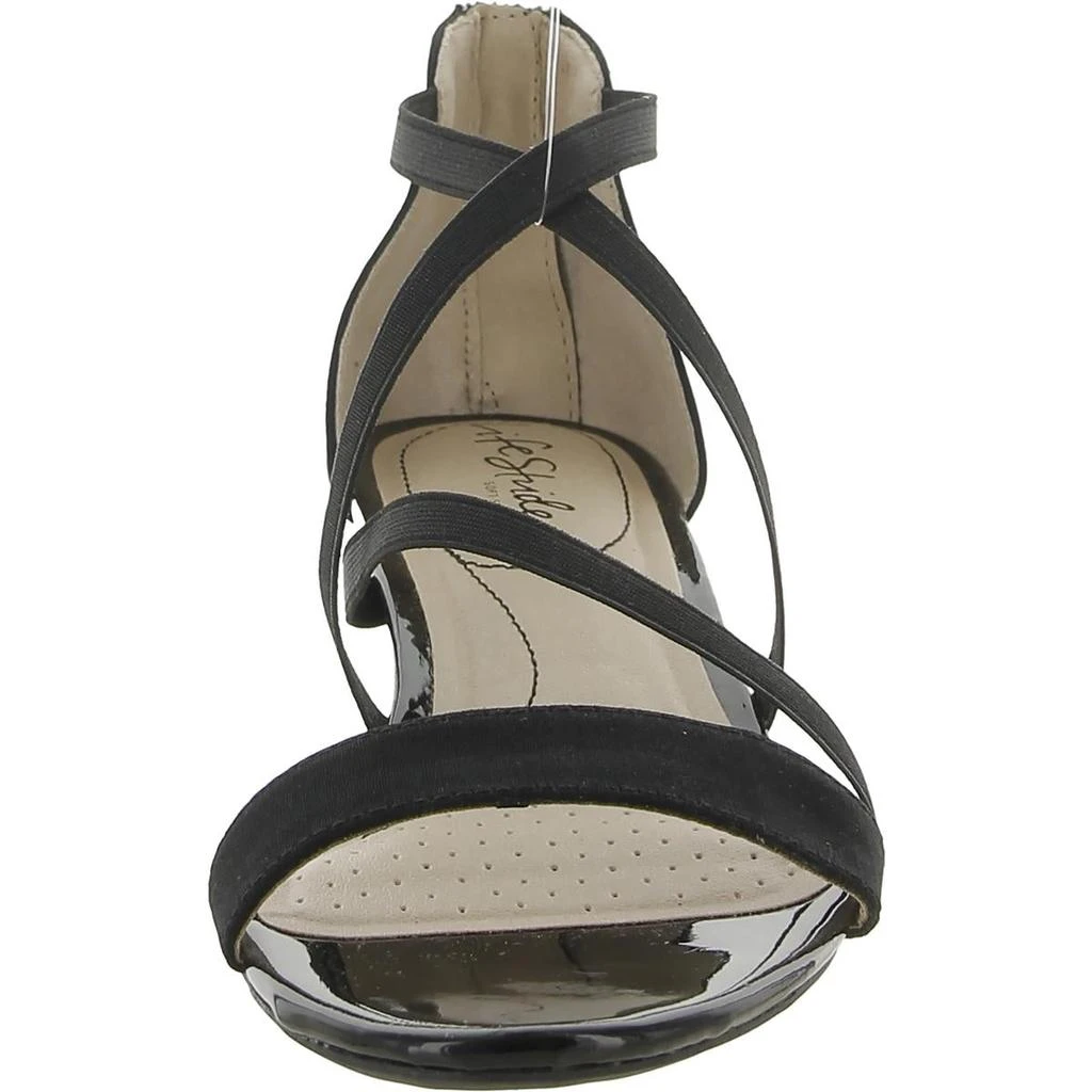 LifeStride Yolanda 2 Womens Faux Suede Strappy Wedge Sandals 3