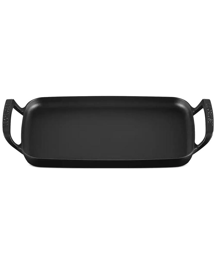 Le Creuset Alpine Outdoor Collection Enameled Cast Iron 15.75" Rectangular Griddle 2