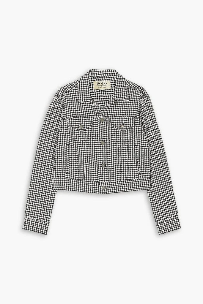 Ralph Lauren Houndstooth cotton-blend jacket 1