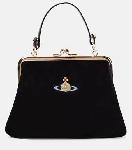 Vivienne Westwood Granny Small velvet clutch 1