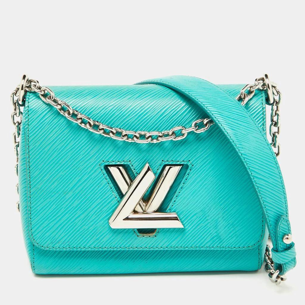 Louis Vuitton Louis Vuitton Turquoise Epi Leather Twist PM Bag 1