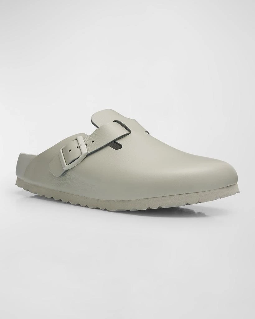 Birkenstock Boston Exquisite Leather Buckle Clogs 2