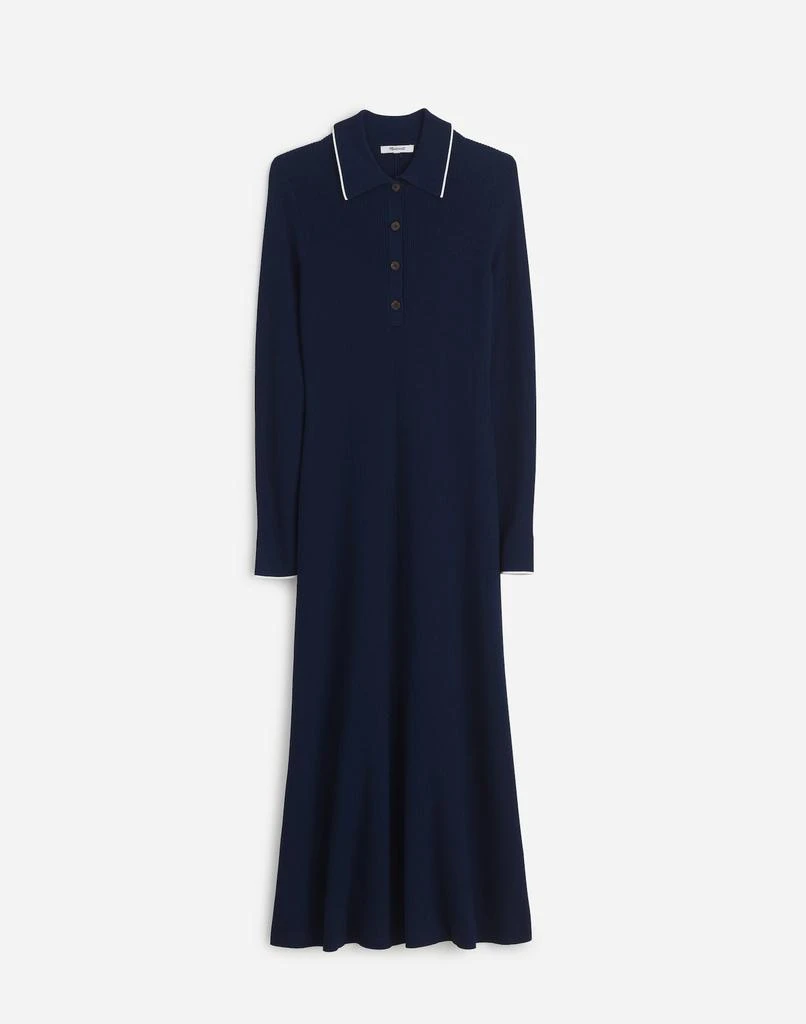 Madewell Ribbed Long-Sleeve Midi Dress 6