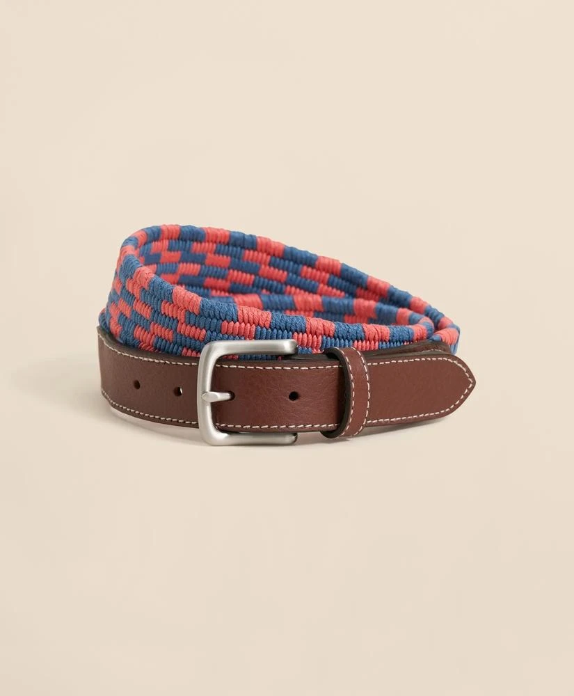 Brooks Brothers Stretch Cotton Blend Belt 1
