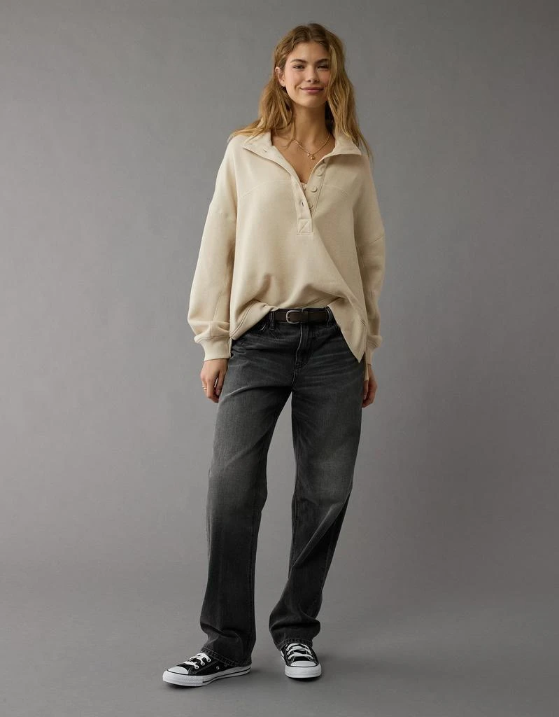 AE AE Big Hug Henley Sweatshirt 5
