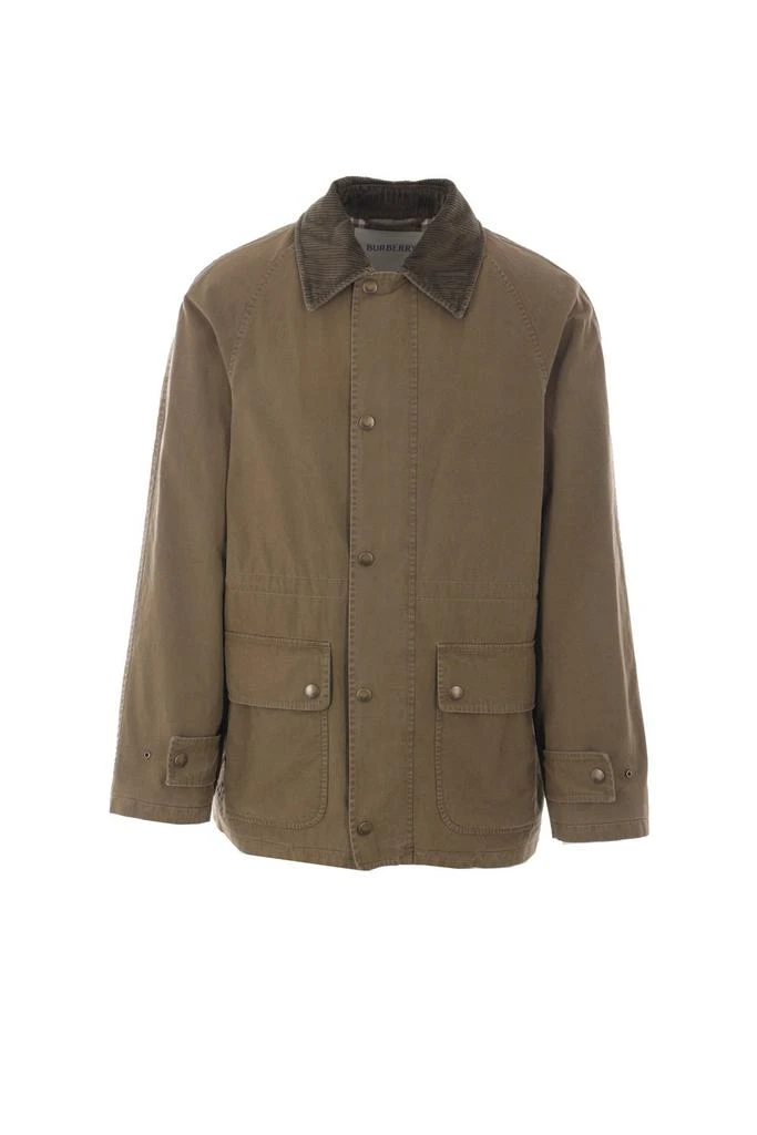 Burberry Burberry Long Sleeved Press-Stud Jacket 1