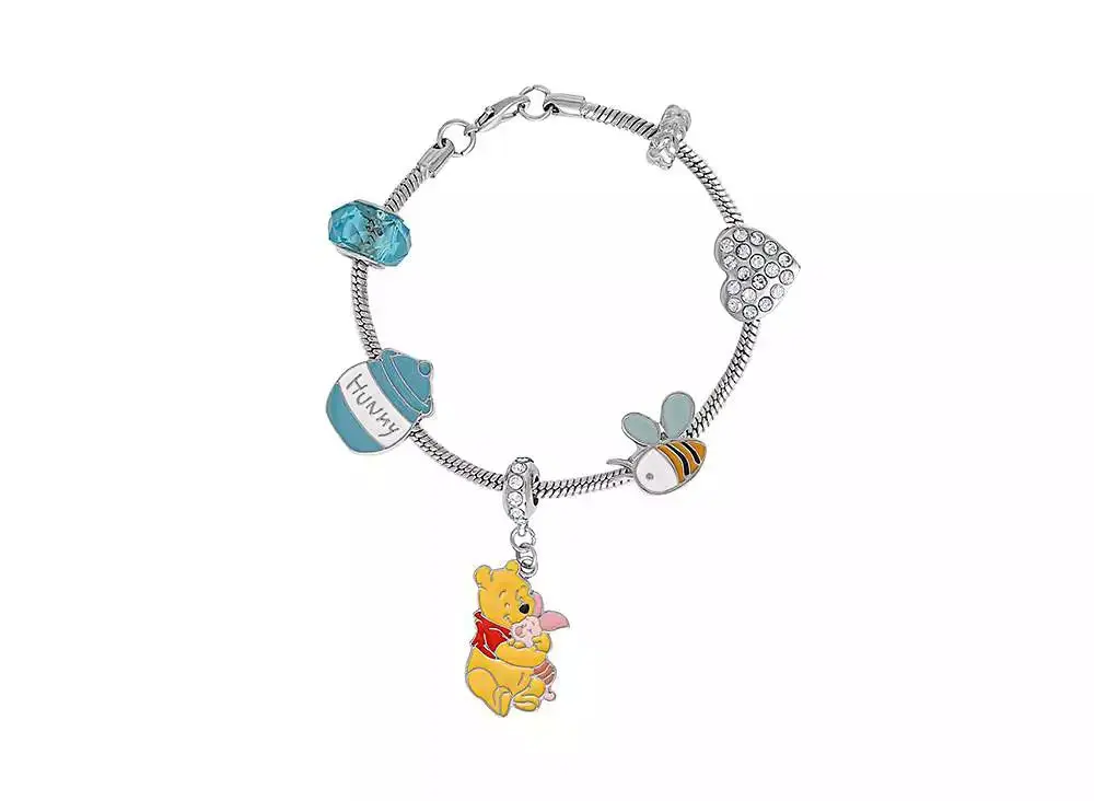 Disney Winnie the Pooh Beaded Charm Bracelet