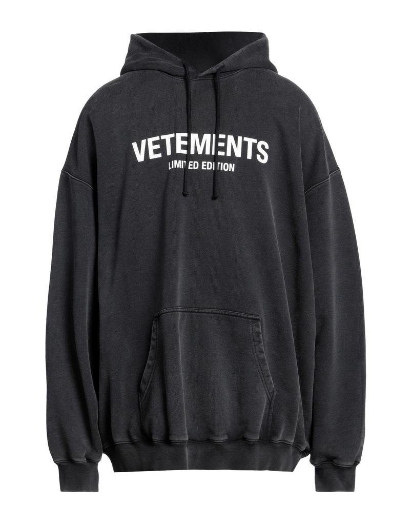 関税送料込◇VETEMENTS ◇oval logo cropped boxy hoodie