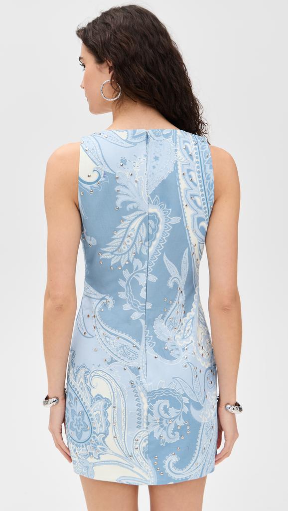 Hemant and Nandita Square Neck Mini Dress