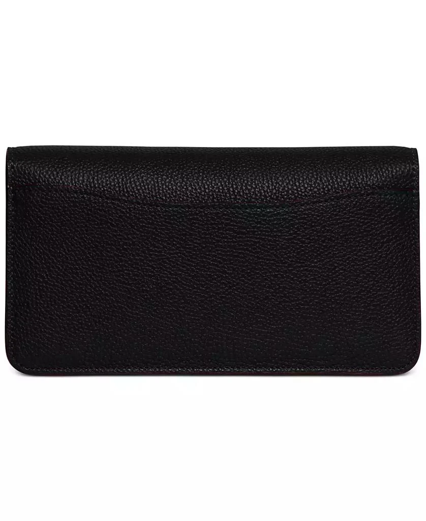 Coach Tabby Polished Pebble Leather Chain Clutch 3