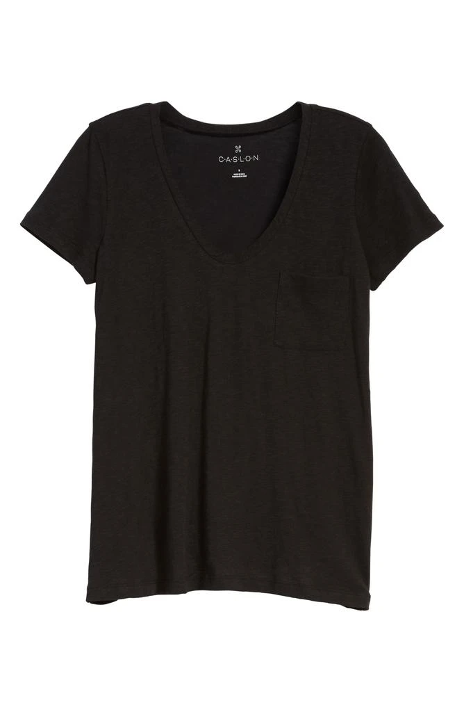 Caslon® U-Neck T-Shirt 5