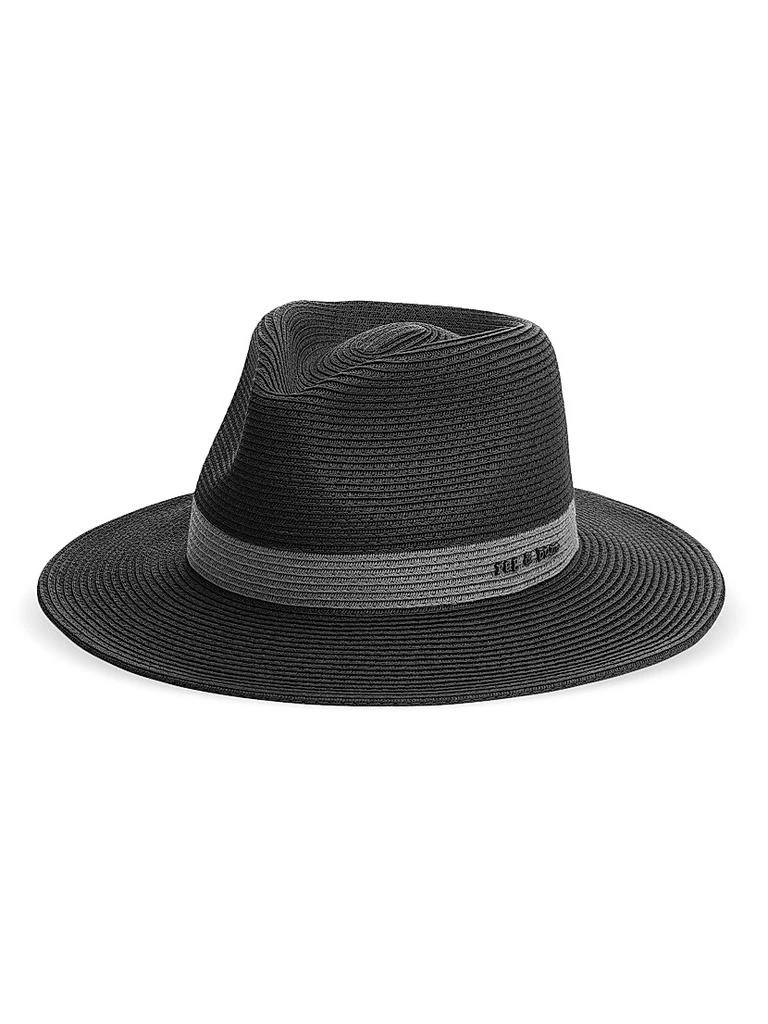 Rag & Bone City Straw Fedora 1