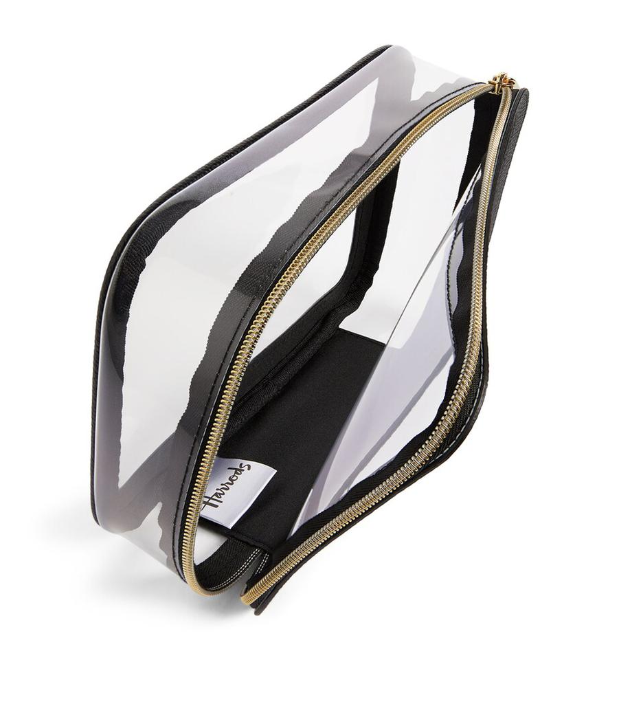 Harrods Transparent Oxford Cosmetic Bag