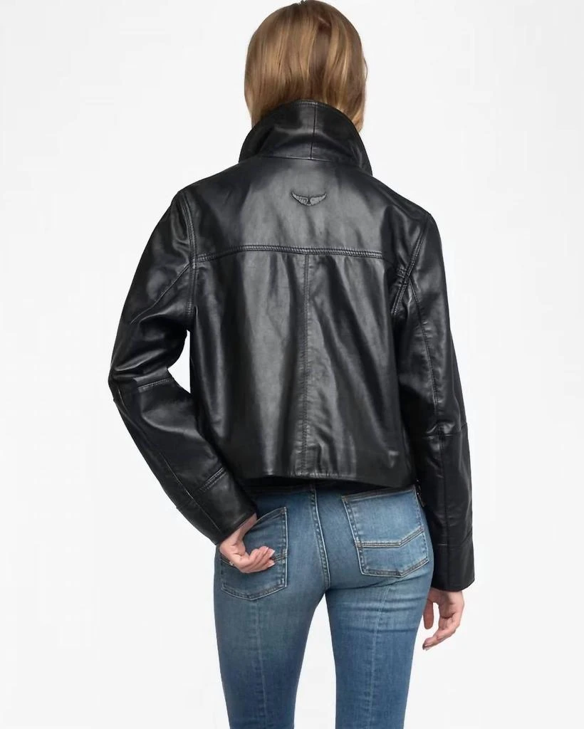 ZADIG
VOLTAIRE Zadig
Voltaire - Liston Cropped Leather Jacket 2