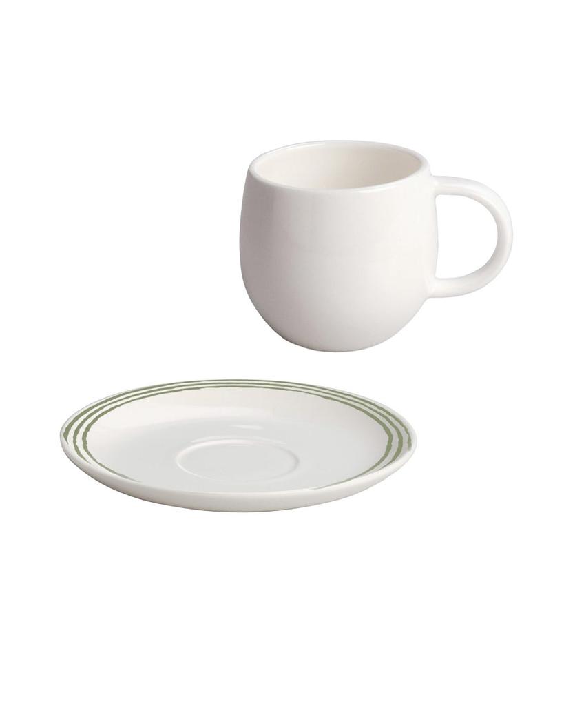 Alessi Sei Tazze Caffe Con Piattino Acquerello
