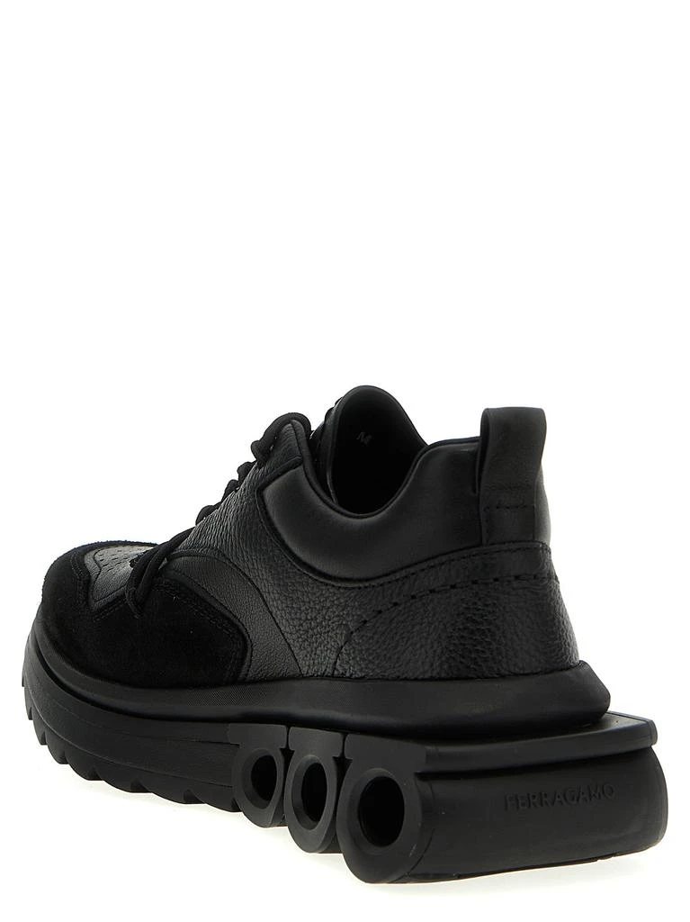 Ferragamo Mina Skin Sneakers Black 2