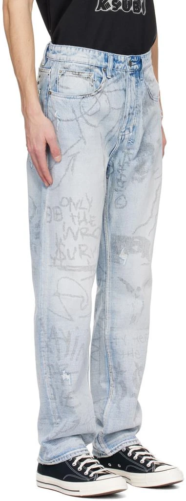 Ksubi Blue Trippie Redd Edition Anti K Devils Jeans 2