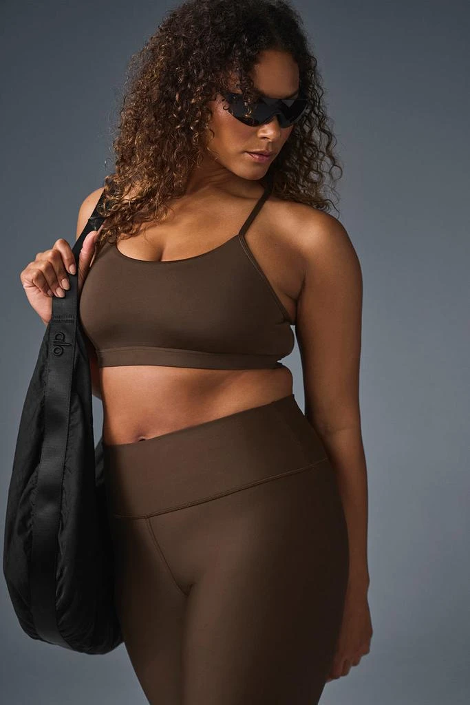 Alo Airlift Intrigue Bra - Espresso 7