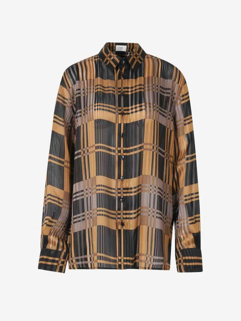 Yves Saint Laurent Saint Laurent Striped Silk Shirt 1