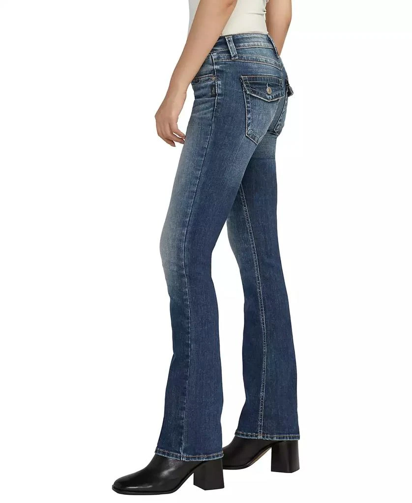 Silver Jeans Co. Women's Tuesday Low Rise Slim Bootcut Jeans 3