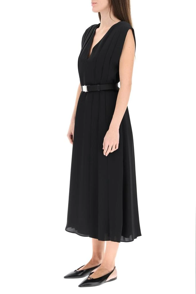 Prada Prada Belted Midi Dress 4