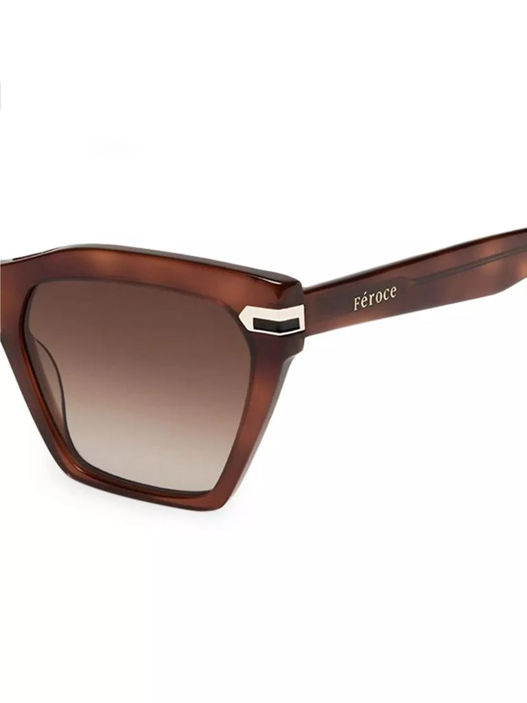 Feroce Heather XL 51MM Square Sunglasses 3