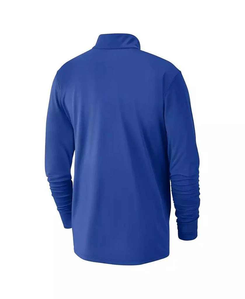 NIKE Men's Royal Milwaukee Bucks 2024/25 City Edition Authentic Coaches Performance Half-Zip Top 2