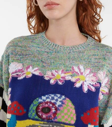 Stella McCartney Jacquard cotton sweater 4