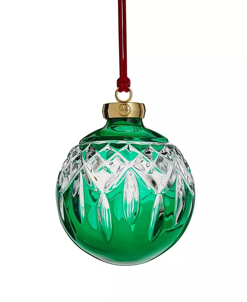 Waterford Crystal Lismore Bauble Green 2
