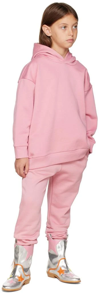 M’A Kids Kids Pink Organic Cotton Lounge Pants 4