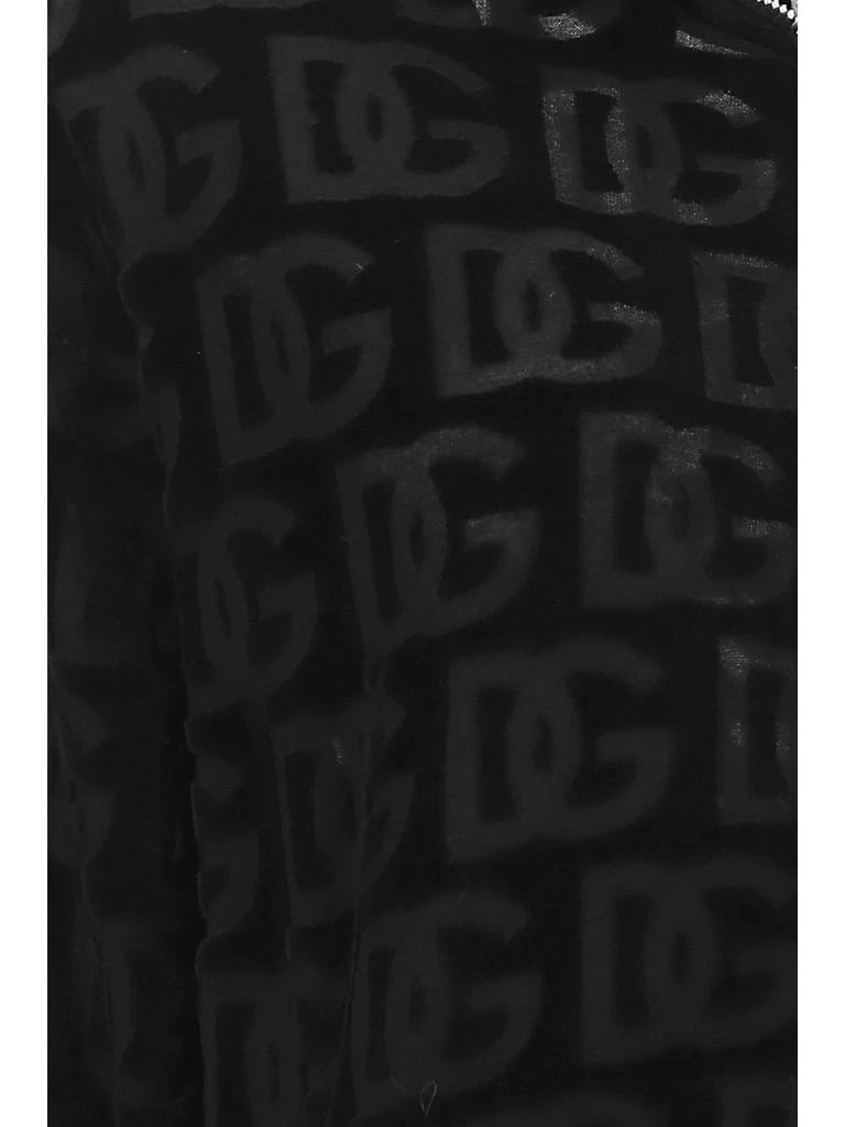 Dolce & Gabbana Dolce & Gabbana Monogram Jacquard Velvet Sweatshirt 3