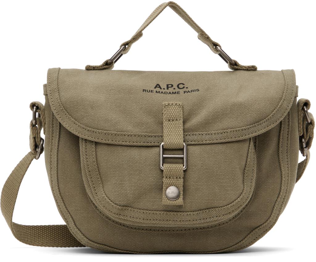 A.P.C. Recuperation ショルダーバッグ　カーキ A.P.C. - RECUPERATIONショルダーバッグ（24245102179） - Sheth