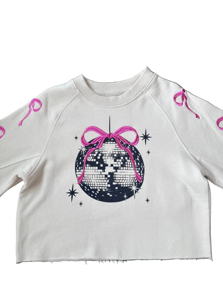 Paper Flower Paper Flower - Girl
s Embroidered Bows
Disco Ball Sweatshirt 2