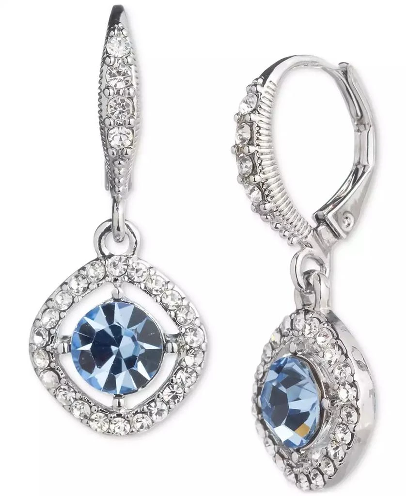 Givenchy Pavé & Color Cubic Zirconia Orbital Drop Earrings 1