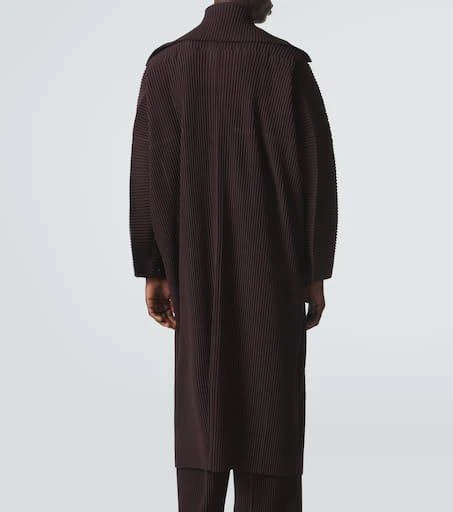 Homme Plissé Issey Miyake Monthly Colors pleated coat 4