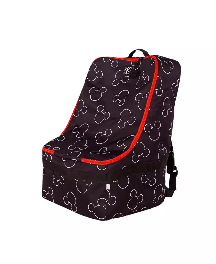 J L childress Disney Baby Ultimate Padded Backpack Car Seat Travel Bag, Mickey 3