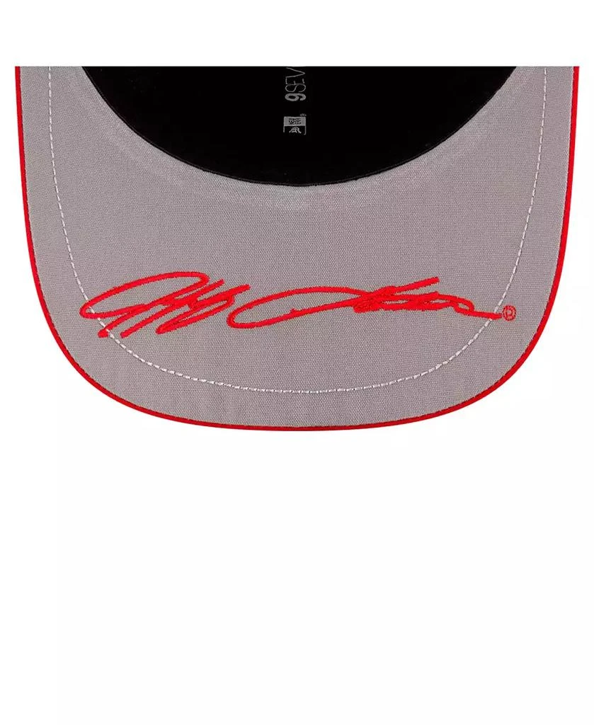 New Era Men's Black/Scarlet Jeff Gordon DuPont Flames 9SEVENTY Stretch-snap Hat 2
