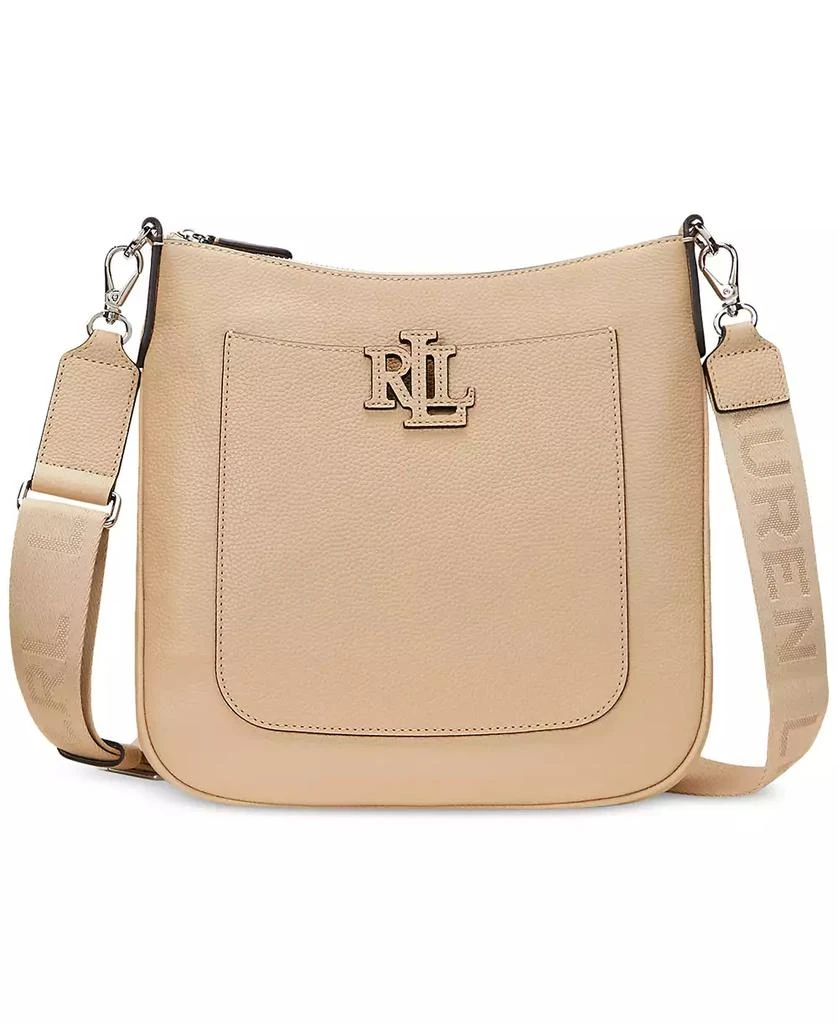 Ralph Lauren Cameryn Pebbled Leather Small Crossbody 1