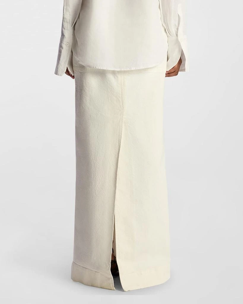 A.L.C. Hunter Denim Maxi Skirt 5