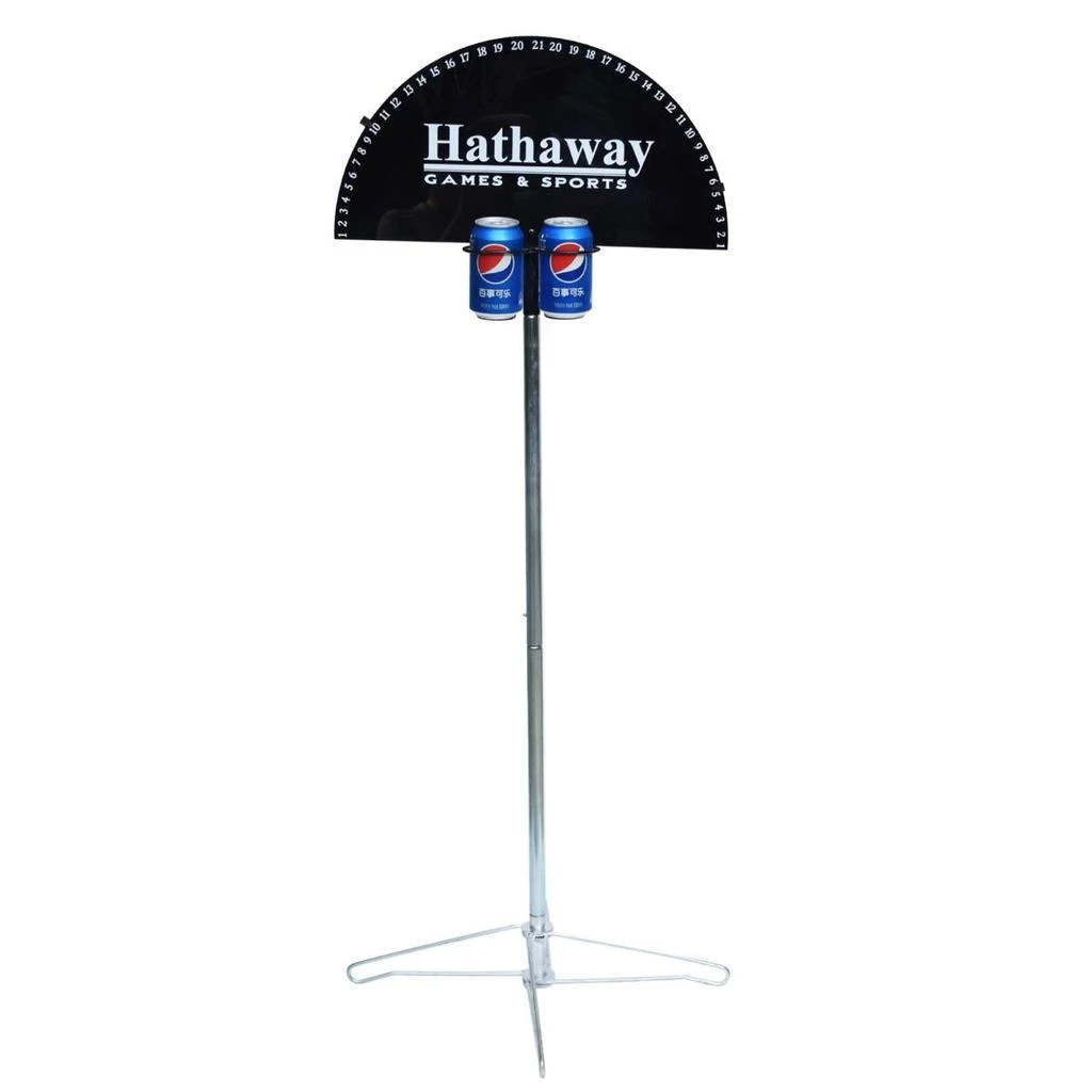 Hathaway Quickscore Outdoor Game Scorer for Horseshoe Cornhole, Black