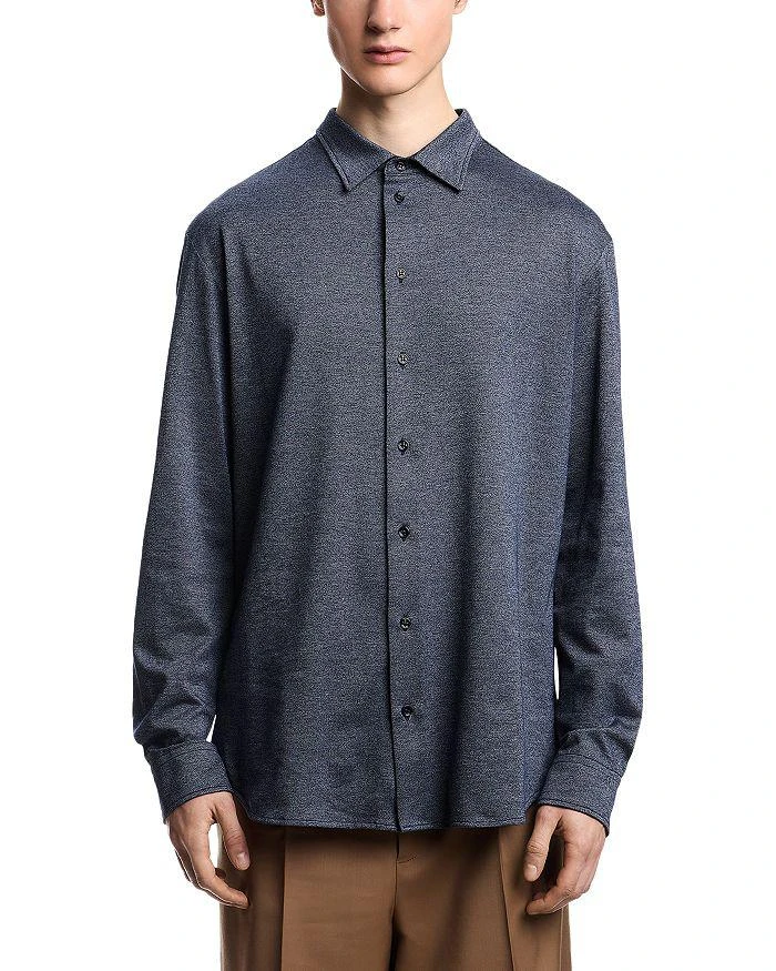 Emporio Armani Jaspe Jersey Cotton Sport Shirt