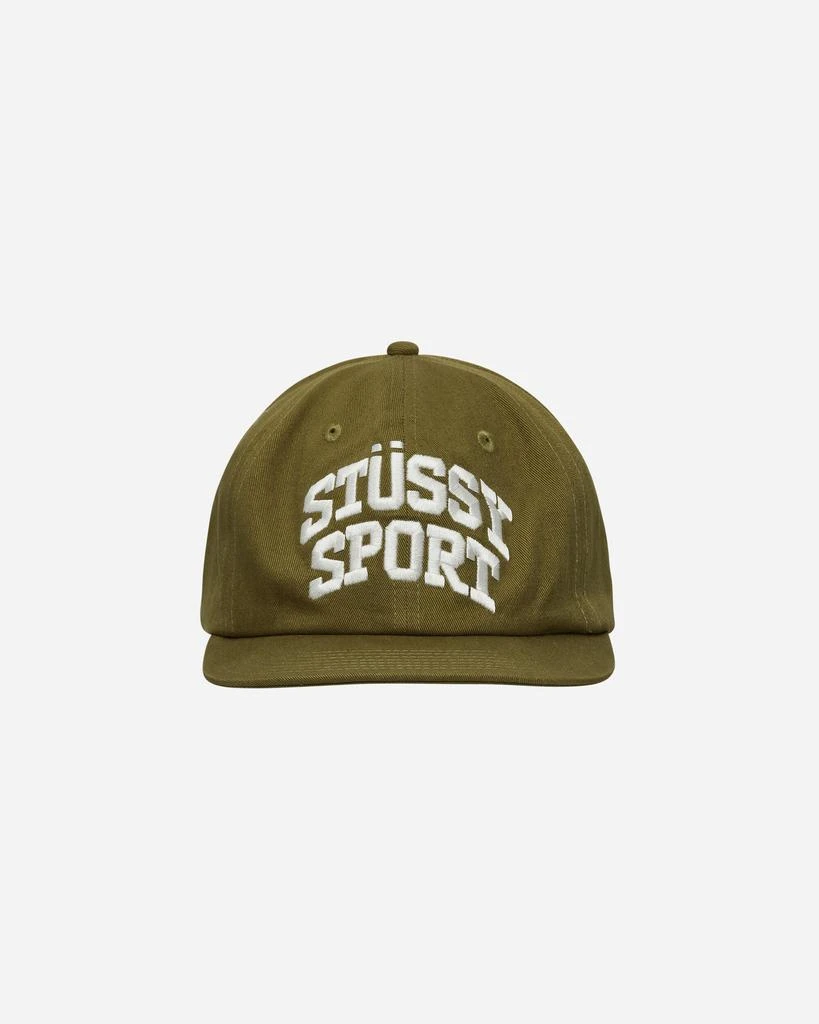 STUSSY Sport Snapback Cap Seaweed 2