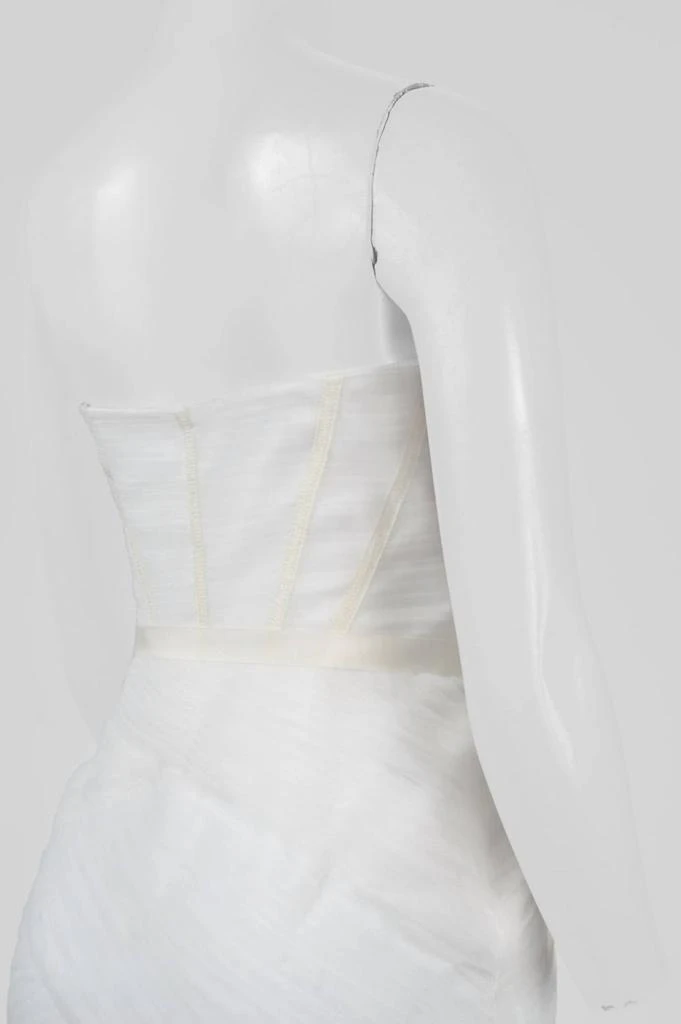 Monique Lhuillier Monique Lhuillier - Pleated Strapless Cocktail Dress 2