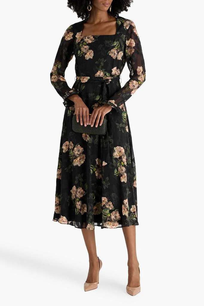 purple dress off shoulder Zapakasa Women Off the Shoulder Floral Printed Tiered Prom Dress with  Pleated A Line Tulle Formal Dress