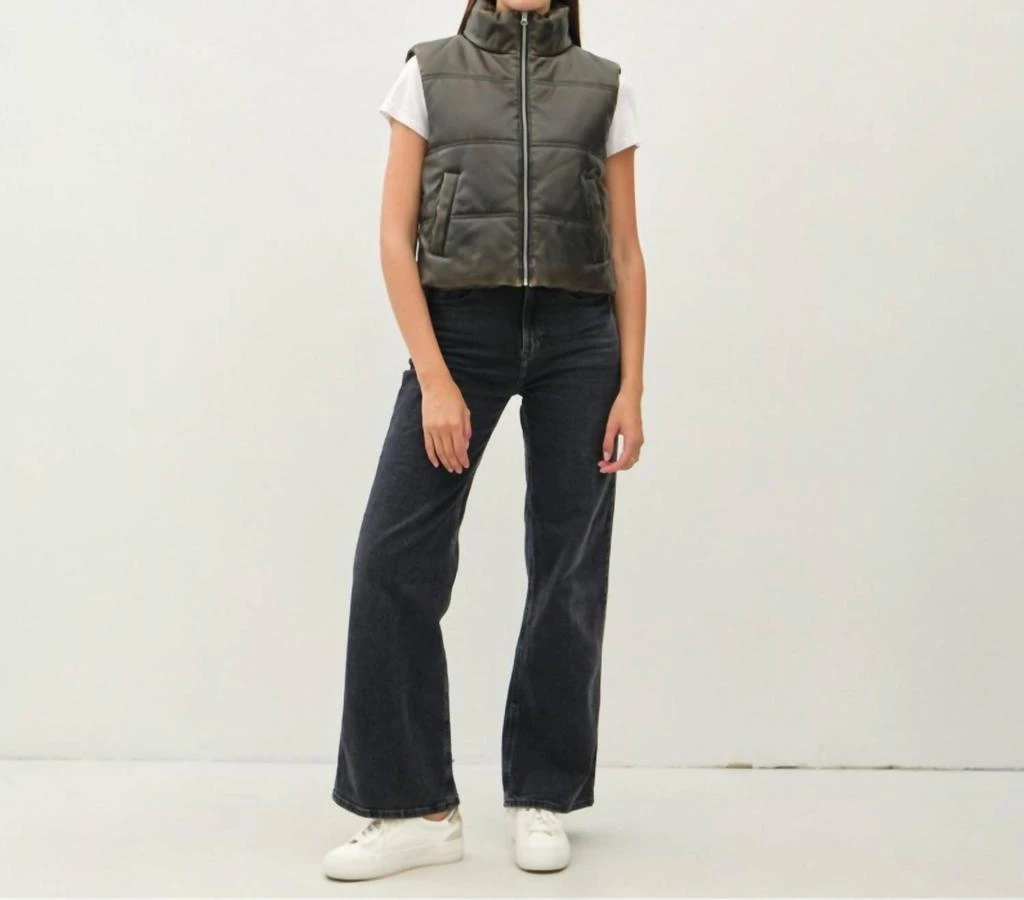 be cool Be Cool - Sofie Faux Leather Vest 4