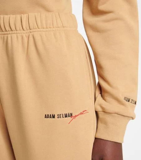 Adam Selman Cozy cotton-blend sweatpants 4