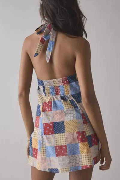 Kimchi Blue Kimchi Blue Charlie Printed Halter Mini Dress 3