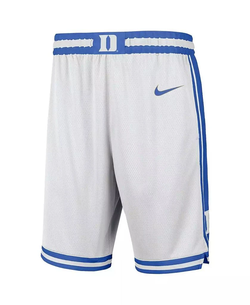 NIKE Men's White Duke Blue Devils Limited Basketball Shorts 2