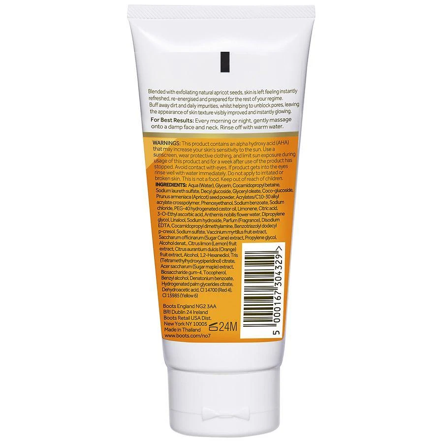 No7 Radiance+ Daily Energizing Exfoliating Cleanser 3