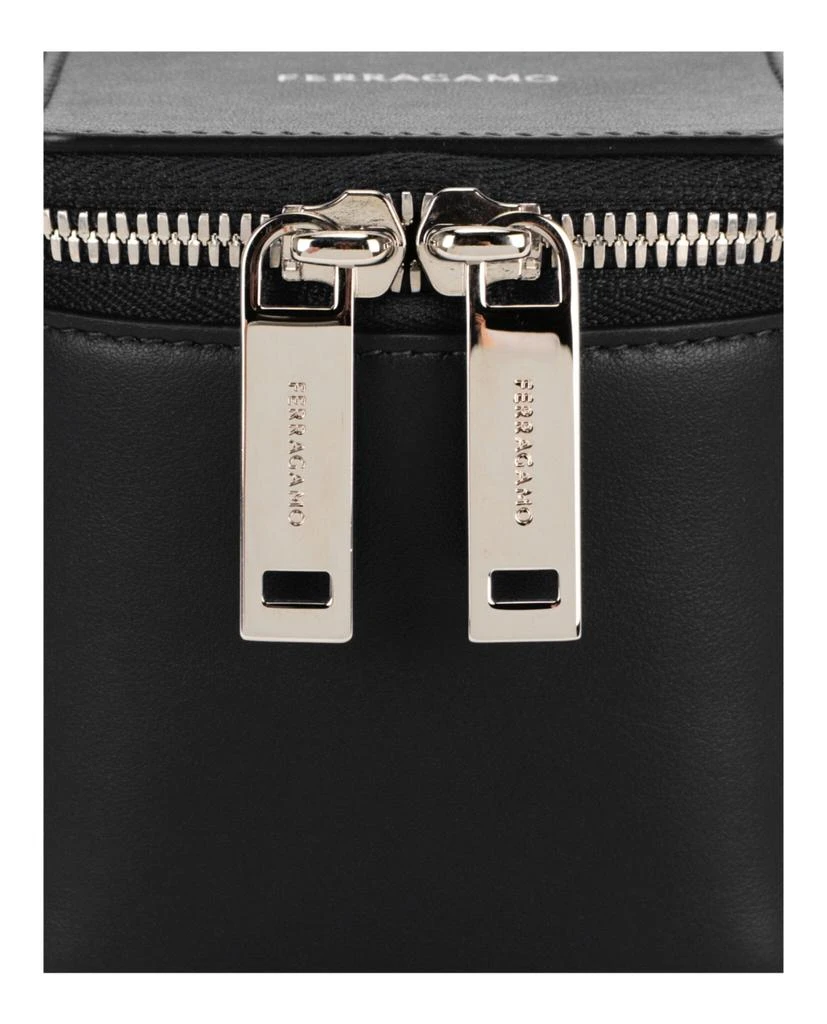 Salvatore Ferragamo Micro Zip-Around Shoulder Bag 3